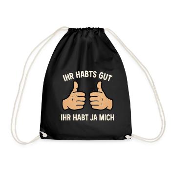 Drôle de dire, vous vous débrouillez bien, collègues de travail - Sac de sport léger - noir - Devant