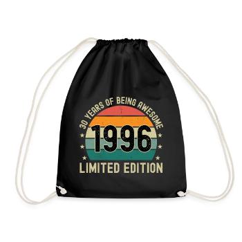 30 ans d’être génial 1996 Édition limitée - Sac de sport léger - noir - Devant