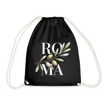 ROMA – Rameau d’Olivier - Sac de sport léger - noir - Devant