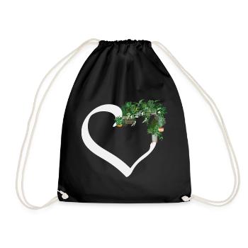 Garten- Und Pflanzenliebhaber Geschenke - Turnbeutel - Schwarz - Vorne