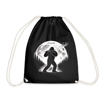 Joueur de flûte Bigfoot - Sac de sport léger - noir - Devant