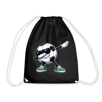 Football de dab - Sac de sport léger - noir - Devant