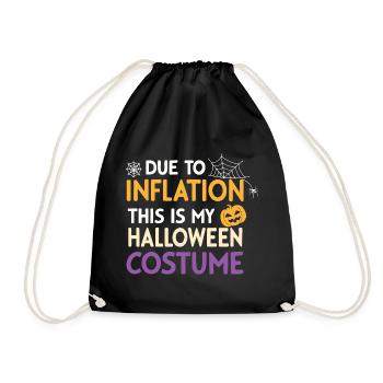 Costume Halloween Inflation - Sac de sport léger - noir - Devant