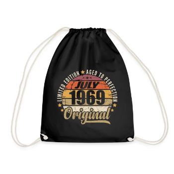 Anniversaire Mythique 1969 Cadeau Vintage 1969 - Sac de sport léger - noir - Devant