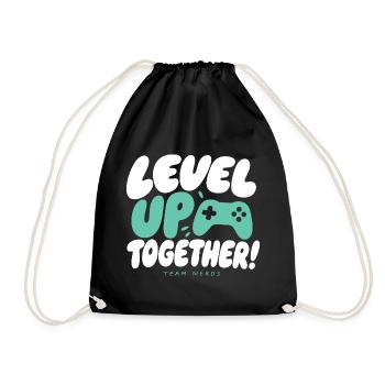 Équipe Monte de niveau ensemble : Nerds - Sac de sport léger - noir - Devant