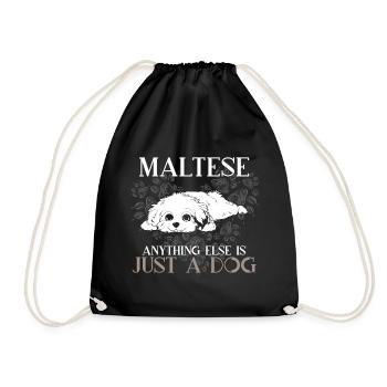 Malte Tout le reste est juste un chien - Sac de sport léger - noir - Devant