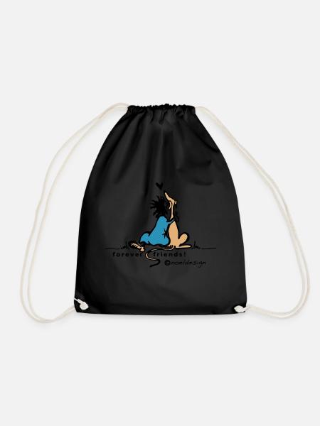 toujours amis - Sac de sport léger - noir