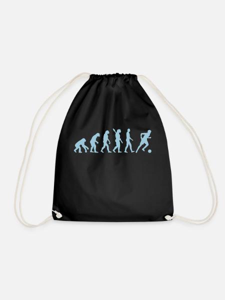 Evolution Fußball - Turnbeutel - Schwarz