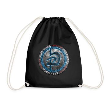 Krav Maga - Turnbeutel - Schwarz - Vorne