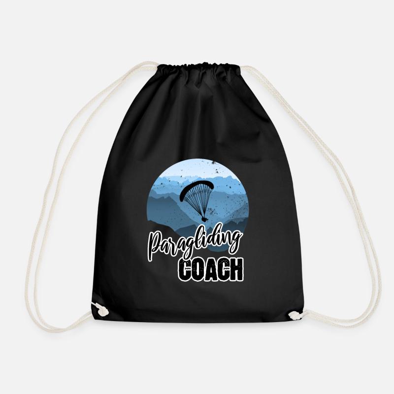 Parapente coach - Sac de sport léger - noir