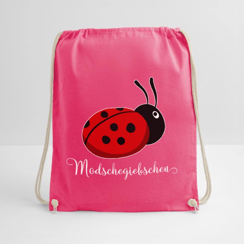 Modschegiebchen Ladybug Saxon Gift Idea Drawstring Bag