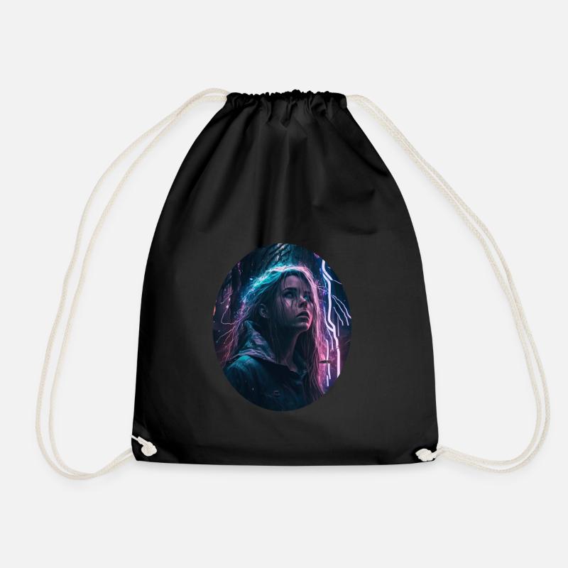 Tristes designs - Sac de sport léger - noir