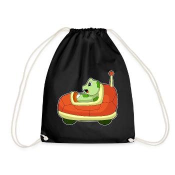 Voiture de tortue - Sac de sport léger - noir - Devant