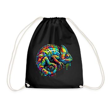 Caméléon - Sac de sport léger - noir - Devant