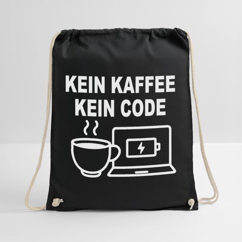 Kein Kaffee Kein Code - Conception de programmeur amusant Sac de sport léger