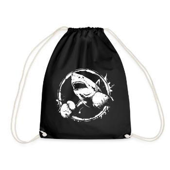 Hai Boxer Boxen MMA - Turnbeutel - Schwarz - Vorne