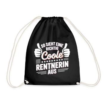Voilà à quoi ressemble un retraité vraiment cool - Sac de sport léger - noir - Devant