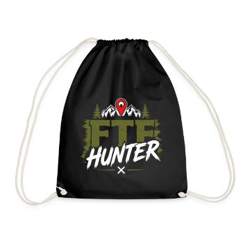 FTE Hunter Outdoors - Drawstring Bag - black - Front