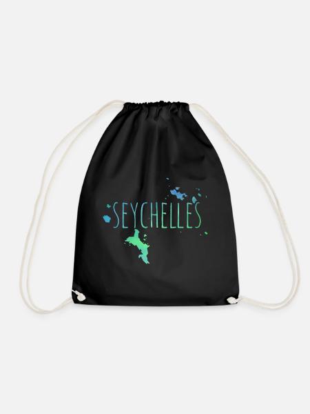 Seychelles - Turnbeutel - Schwarz