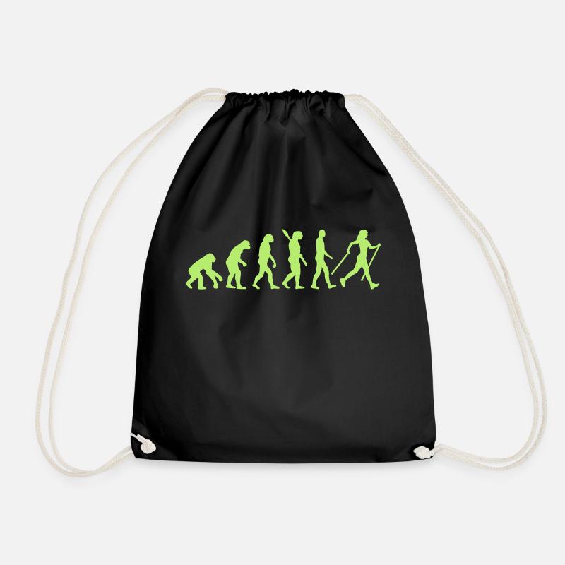 Evolution Nordic Walking - Turnbeutel - Schwarz