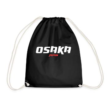 Osaka | Japan - Drawstring Bag - black - Front