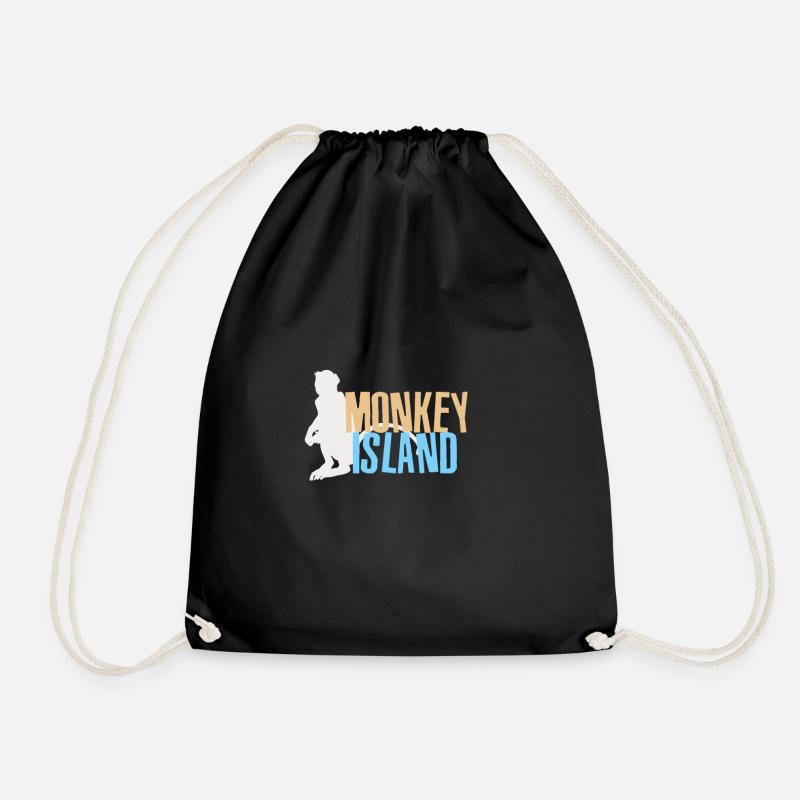 Monkey Island - Monkey Island - Thaïlande Asie du sud-est - Sac de sport léger - noir