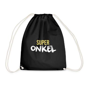 SUPER UNCLE - Sac de sport léger - noir - Devant