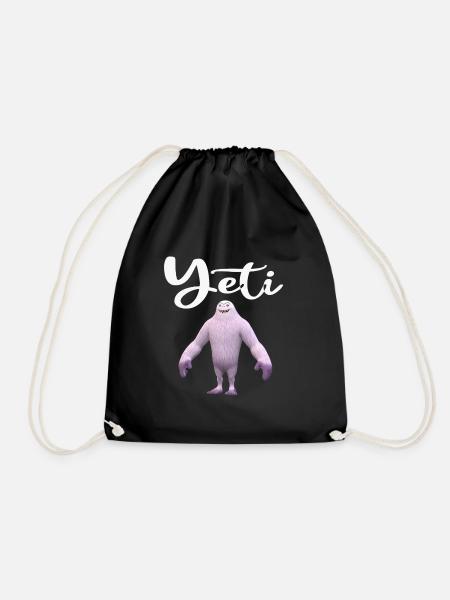 Yeti - Turnbeutel - Schwarz