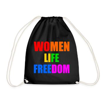 WOMEN LIFE FREEDOM - Sac de sport léger - noir - Devant