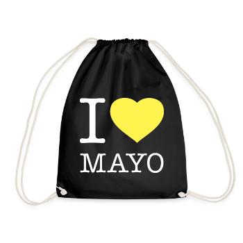 J’AIME LA MAYONNAISE Mayonnaise - Sac de sport léger - noir - Devant