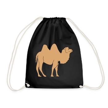 chameau - Sac de sport léger - noir - Devant
