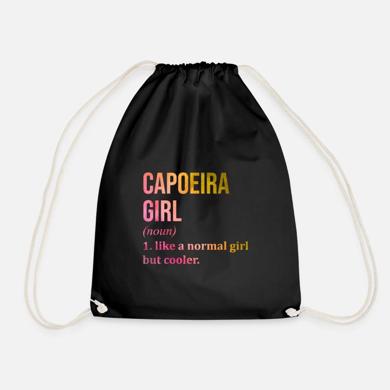 Capoeira - Turnbeutel - Schwarz
