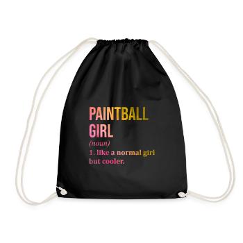 Paintball - Sac de sport léger - noir - Devant