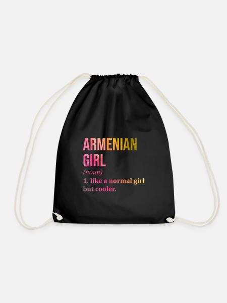 Armenien Armenien Armenien - Turnbeutel - Schwarz
