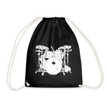 Percussion - Drawstring Bag - black - Front
