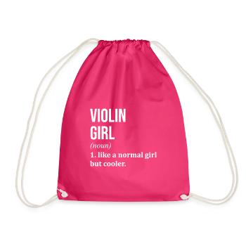 violon - Sac de sport léger - fuchsia - Devant