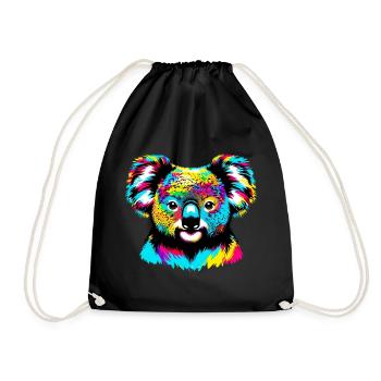 Koala - Sac de sport léger - noir - Devant