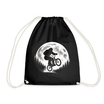 Bigfoot BMX Jump - Drawstring Bag - black - Front