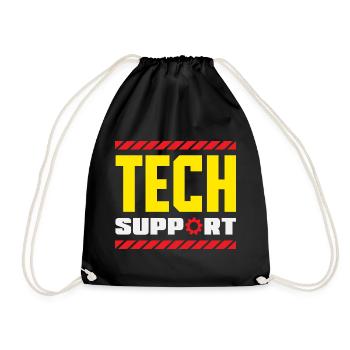 Support technique Équipement industriel - Sac de sport léger - noir - Devant