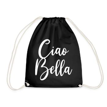 Ciao Bella Single Italy Travel Vacation Gift - Sac de sport léger - noir - Devant