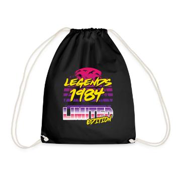 Legends 1984 Limited edition - Turnbeutel - Schwarz - Vorne