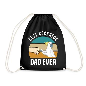 Dominican Republic | Dominican gift idea - Drawstring Bag - black - Front