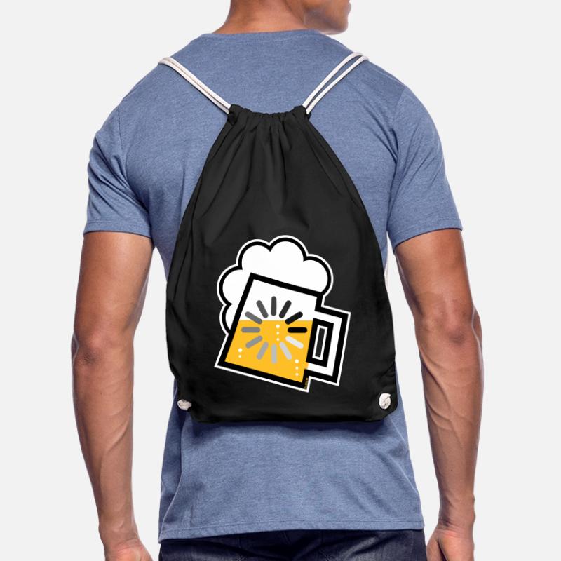 Bier Wird Geladen (Bierkrug Loading / Icon / /) Turnbeutel