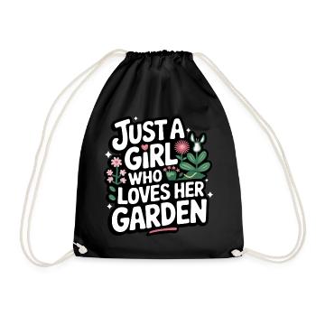 Jardinier Plantes de jardin Jardinage - Sac de sport léger - noir - Devant
