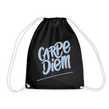 Carpe Diem - Sac de sport léger - noir - Devant