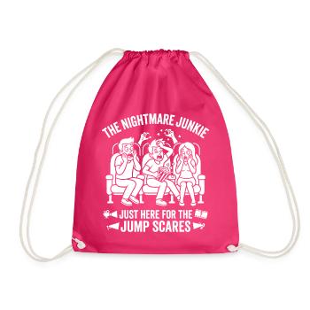 Jump Scares Sofa Trio Effrayant - Sac de sport léger - fuchsia - Devant