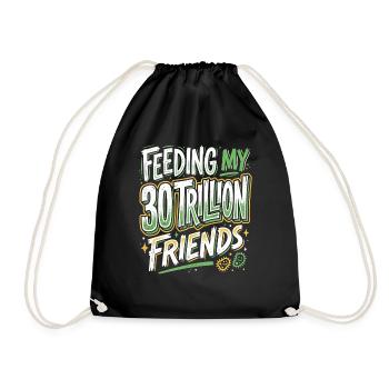 Nutrition Health Expert - Drawstring Bag - black - Front