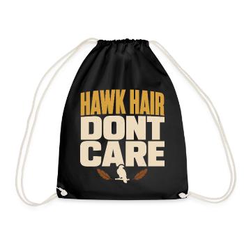 Falconry Falconers Birds of Prey Birds of Prey Guides - Drawstring Bag - black - Front