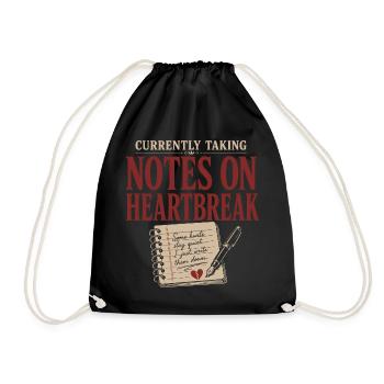 Poetcore Poète Poésie Dark Academia Gift - Sac de sport léger - noir - Devant