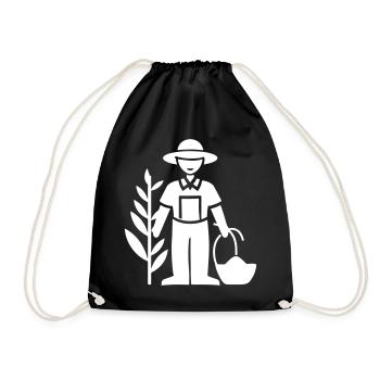 Fermier Bauer - Sac de sport léger - noir - Devant